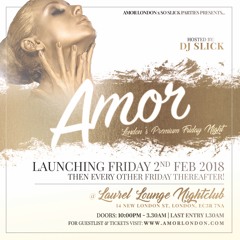 AMOR Promo Mix | Mixed By DJ Slick & DJ Ivy