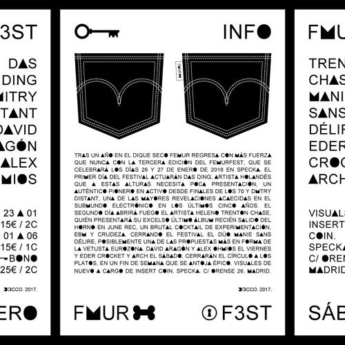 Alex Ohmios - FemurFest 26 - 01 -2018 (Specka / Madrid)David Aragón- Das Ding And Dmitry Distant
