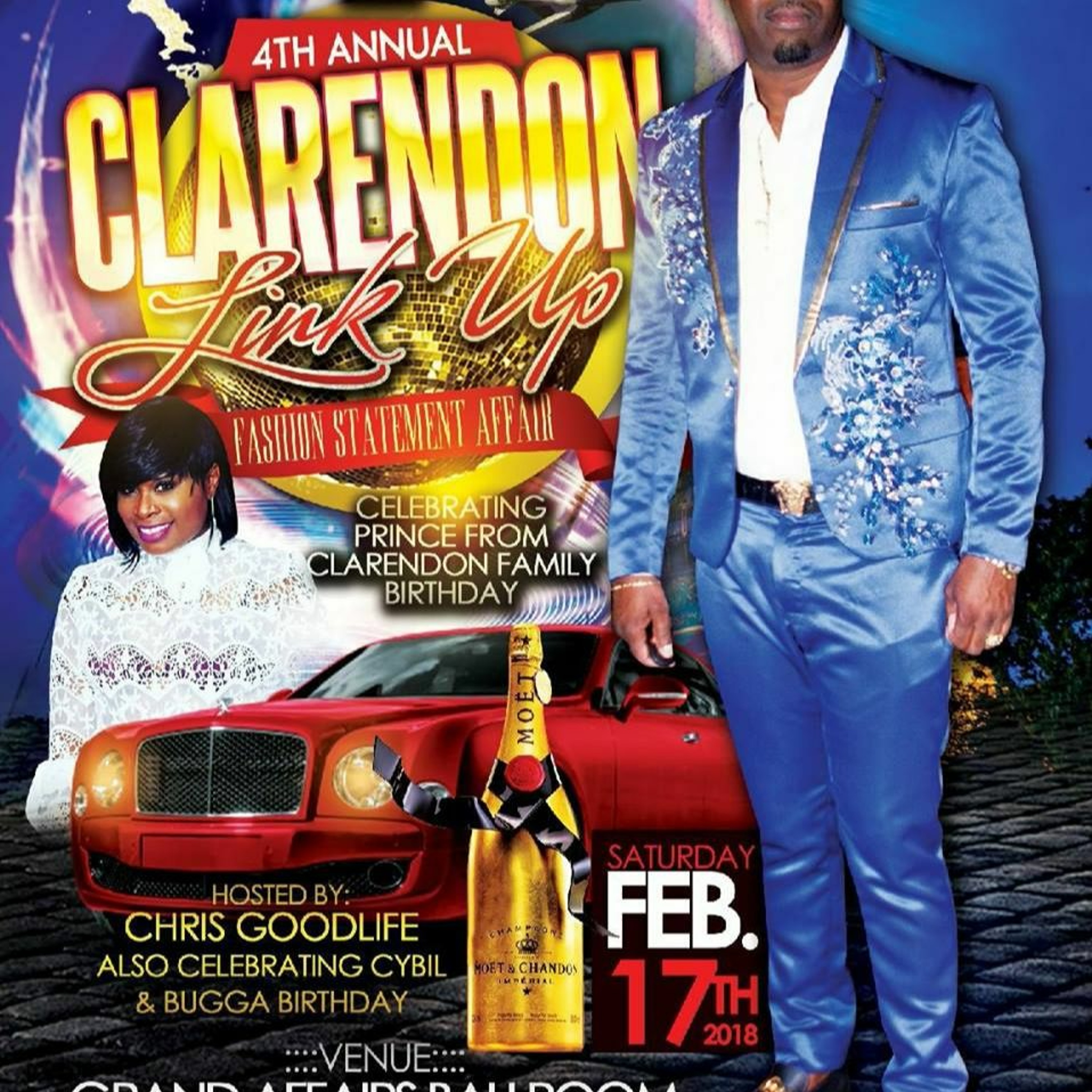 CLARENDON LINK UP 4TH ANNUAL FEB 17TH 2018 PROMO CD FEAT @DJJUNKY X DJ SNIPER X VERSITILE episode artwork