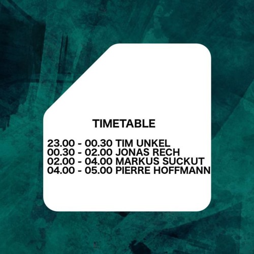 PIERRE HOFFMANN @ PLAY DIFFERENT W/ MARKUS SUCKUT | Manny Green Würzburg | 26.01.2018
