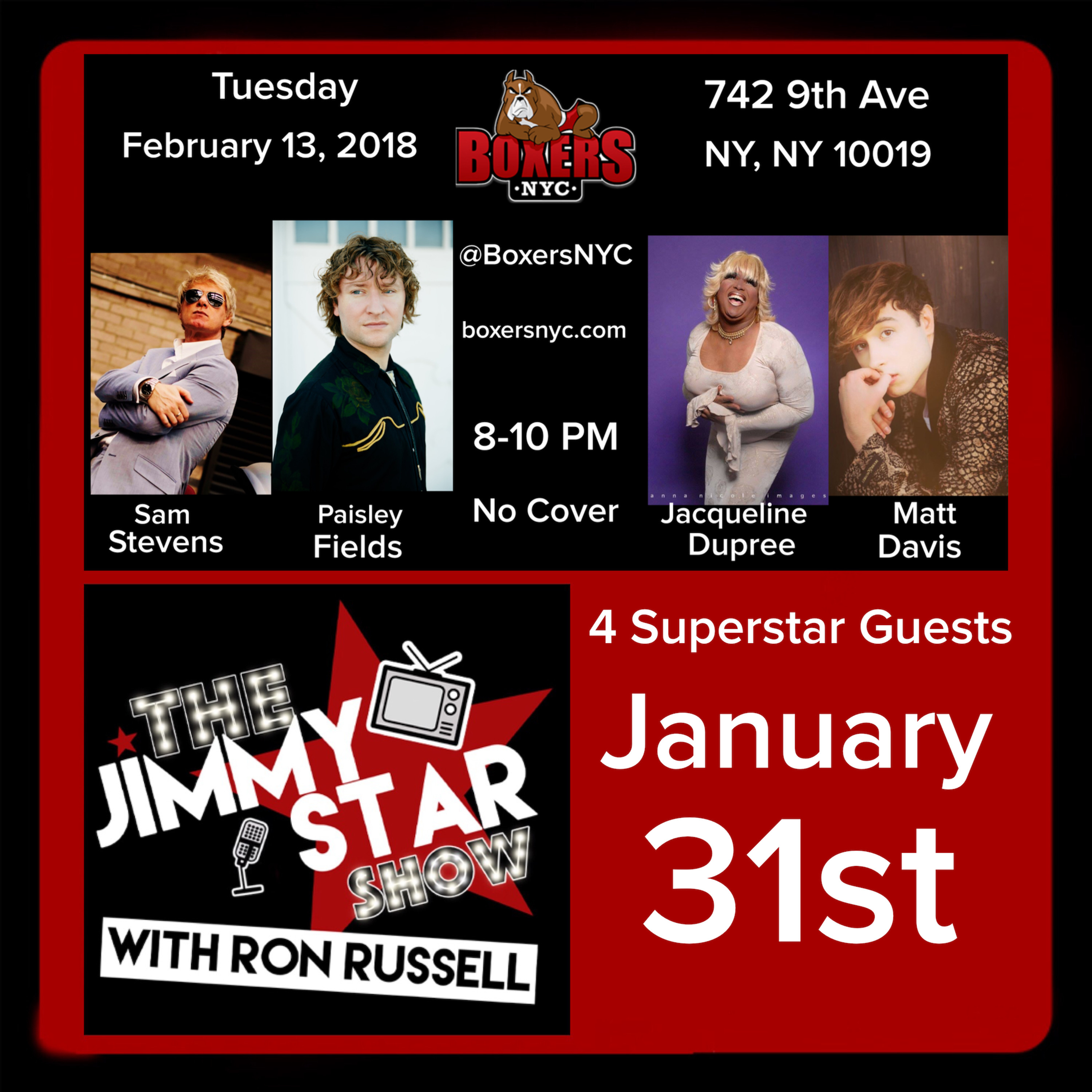 The Jimmy Star Show With Ron Russell  Podcast