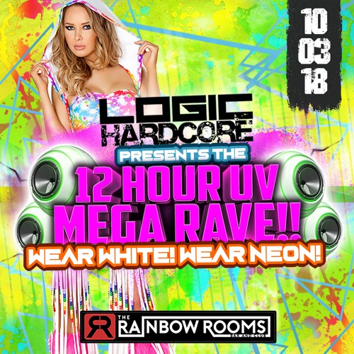 REFLUX - Exclusive promo mix for Logic Hardcore presents the 12 Hour UV MEGA RAVE!!