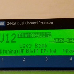 Lexicon MPX500 For Ambient Guitar