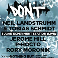 Rory Moronik DJ Set @ Don't , Christmas 2017 @ Five Miles London