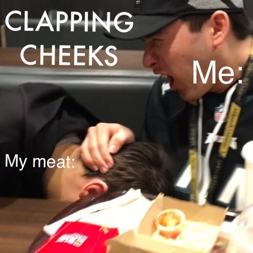 Clapping cheeks cheap