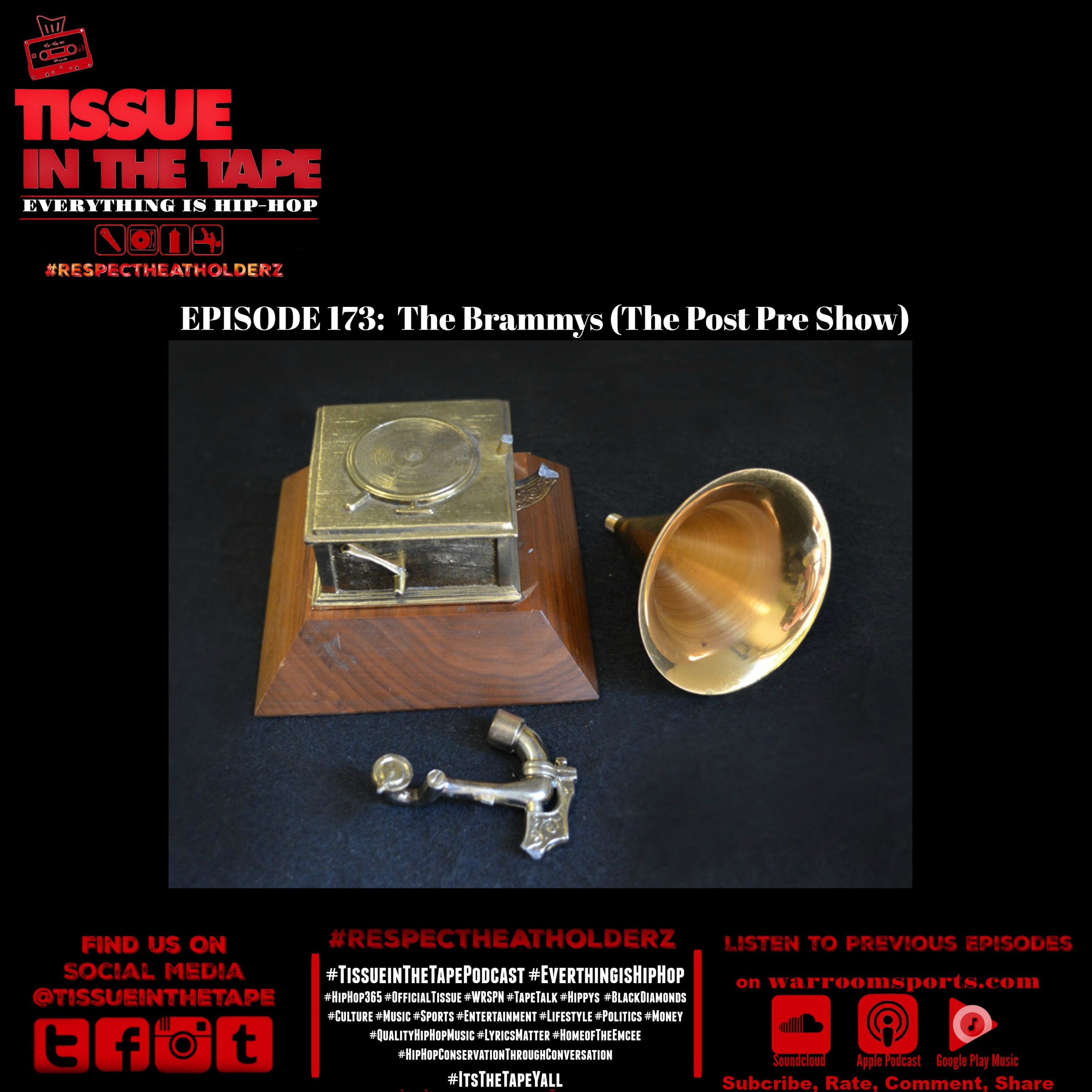 Tissue in The Tape The Hip-Hop Culture Podcast