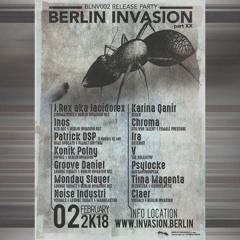 Patrick DSP - 3 Deck DJ Set @ Berlin Invasion 002 02.02.2018