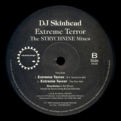 DJ Skinhead - Extreme Terror (Kenny Campbell's Terror Of Techno Remix)