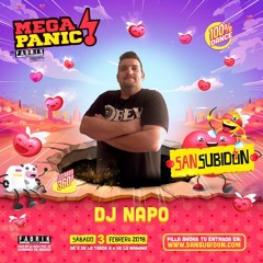DJ NAPO @ FABRIK - MEGAPANIC SAN SUBIDON 2018