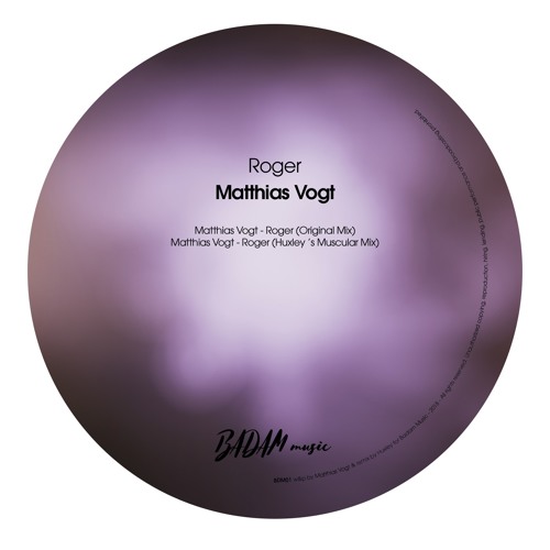 Matthias Vogt - Roger (Original Mix) - preview