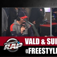 Vald & Suikon Blaz AD - Freestyle Planete Rap