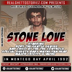 RETRO SUNDAY'S # 50 - STONE LOVE IN MONTEGO BAY.APRIL 92 (RGS)