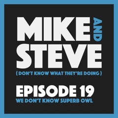 Episode 19 - We Don't Know Superb Owl