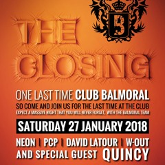 PCP @ The Closing Club Balmoral - The Final Set 27 - 01 - 2018.