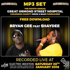 Bryan Gee + Shaydee : Def:inition Great Ormond Street DNB Fundraiser 2018