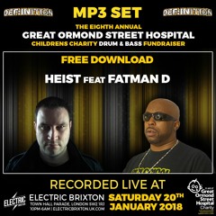 Heist + Fatman D : Def:inition Great Ormond Street DNB Fundraiser 2018