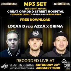 Logan D, Azza & Grima : Def:inition Great Ormond Street DNB Fundraiser 2018