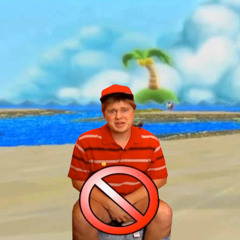 I sit down on koopa beach