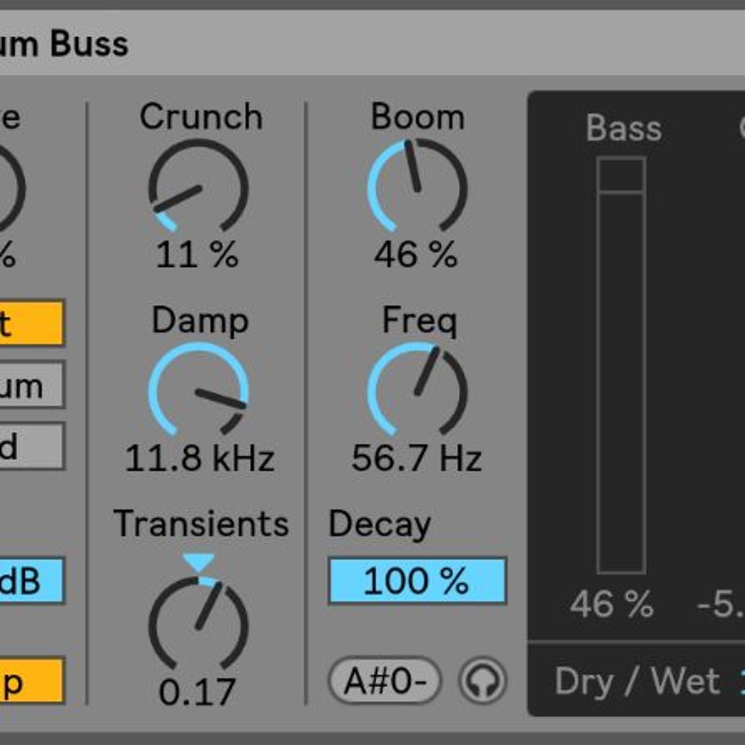 Stream Reverb.com | Listen to Ableton Live 10 Drum Buss on a Drum Loop ...