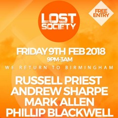 Andrew Sharpe - Lost Society February 2018 Promo Mix (Part 2 - Late Night)