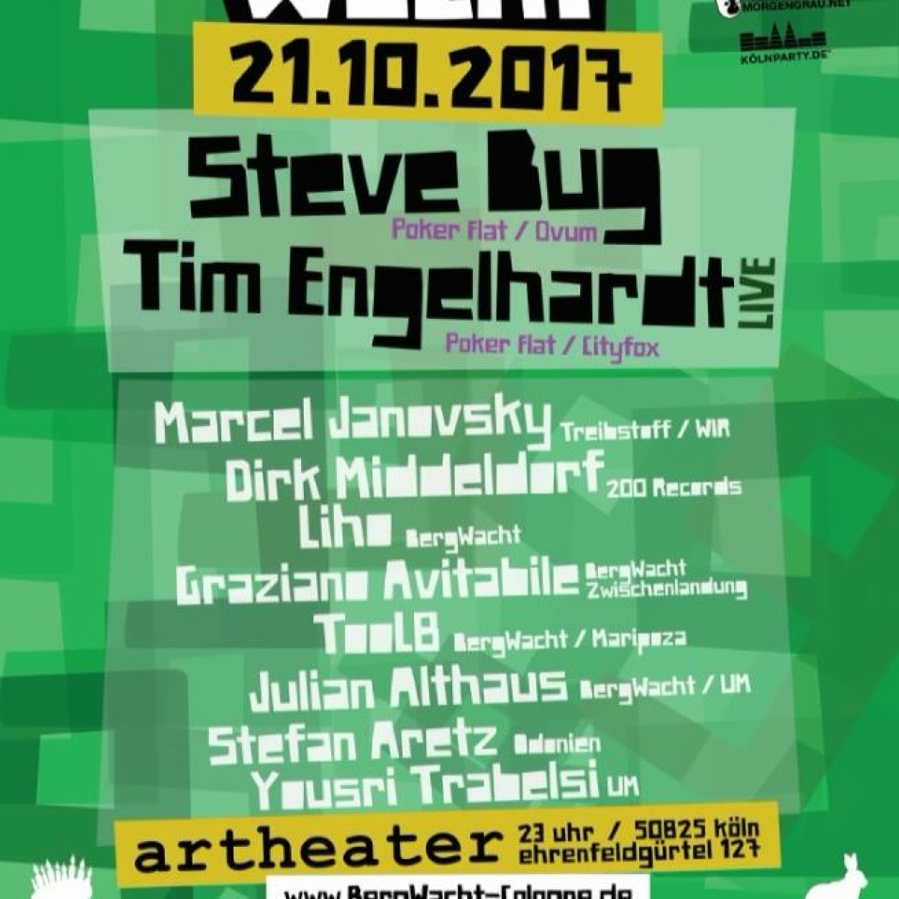 Julian Althaus @ 9 Jahre Bergwacht Artheater Cologne 21.10.2017 episode artwork