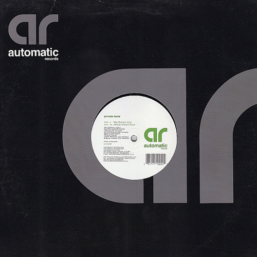 Private Taste ‎– First (Ashtrax vs Proper-Gander Remix)