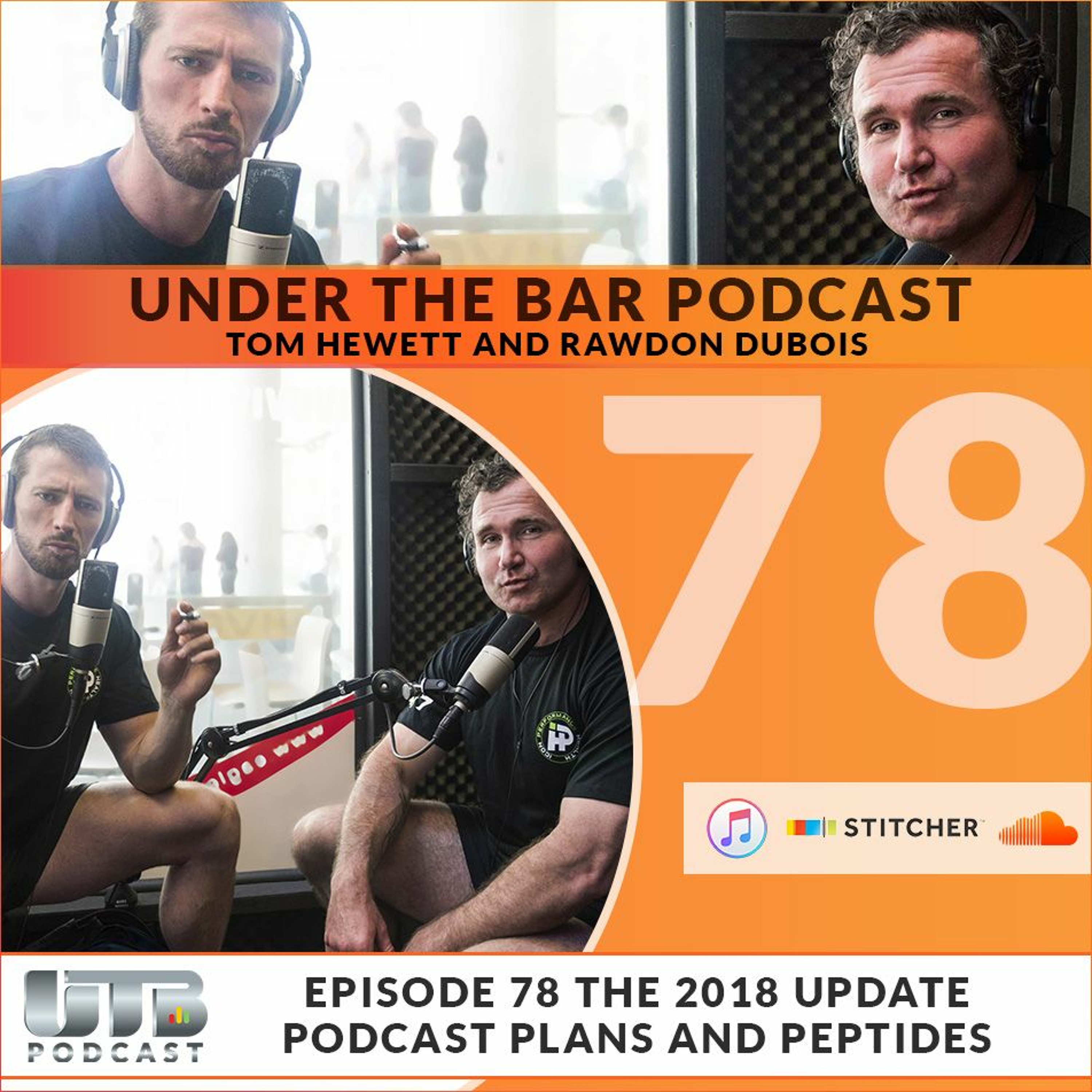 2018 Podcast Plans & Peptides! Ep. 78 of Under The Bar Podcast episode artwork