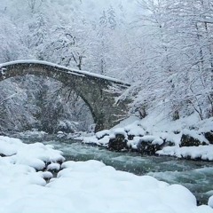 River & Snowstorm Sounds for Sleep, Meditation, Relaxation, Insomnia or Study