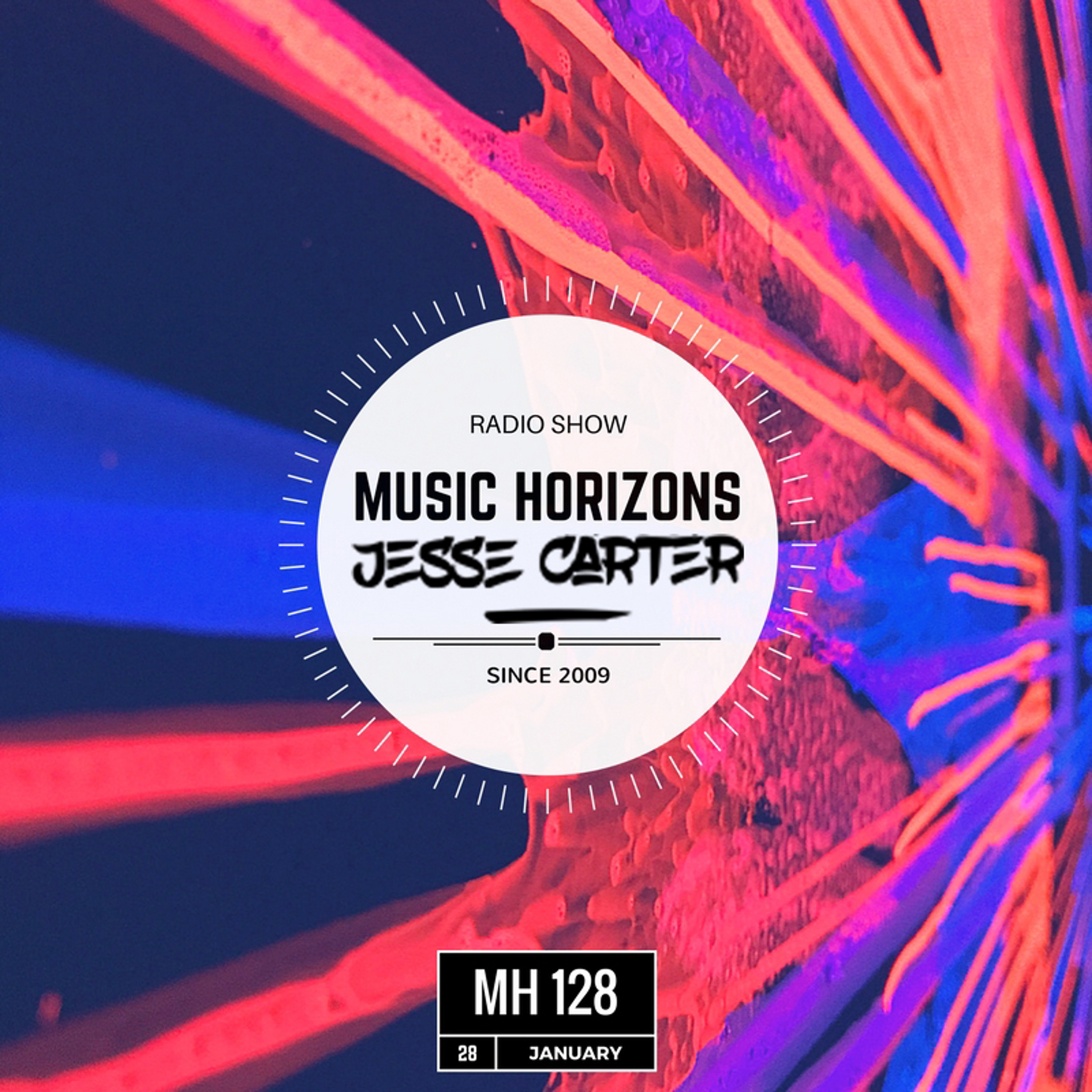 Jesse Carter - Guest Mix - Music Horizons @ MH128 January 2018 episode artwork