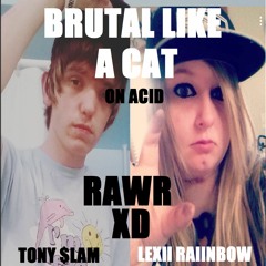 Rawr XD Brutal Like A Cat On Acid