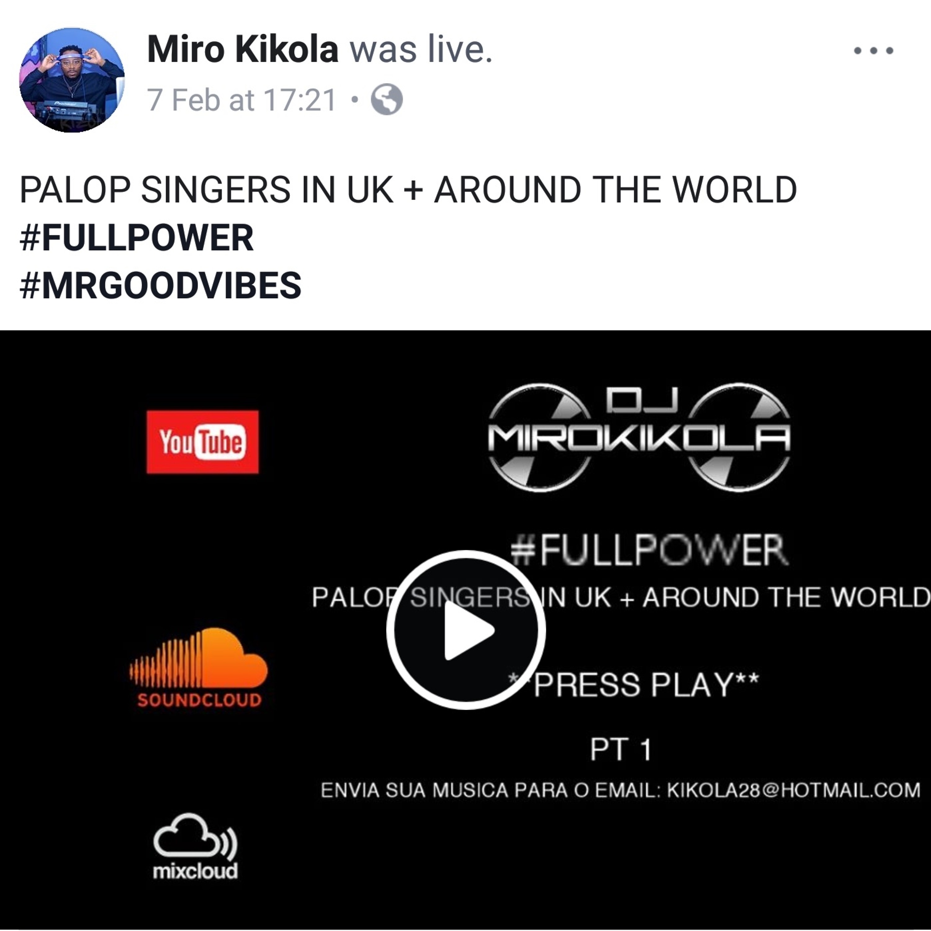 PALOP SINGERS IN UK + AROUND THE WORLD PT 1 episode artwork