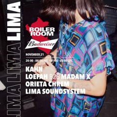 Lima Soundsystem Boiler Room X Budweiser Lima DJ Set