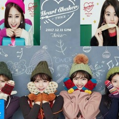 Twice heart shaker