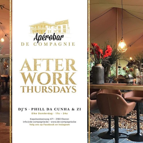 AFTERWORK THURSDAYS - DE COMPAGNIE - JAN 2018 - PHILL DA CUNHA + ZI