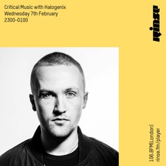 Critical Sound no.51 | Halogenix | Rinse FM | 07.02.18