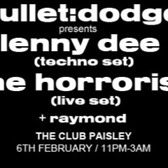 Raymond -Black Corridor ep launch 'Recorded 'live' @ club (69) Paisley