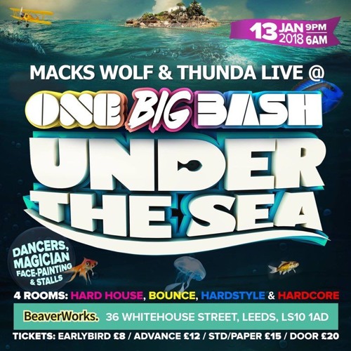 Macks Wolf & MC Thunda Live at One Big Bash January 2018 (Free Download)
