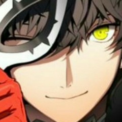 Persona 5 dancing star night river in a desert