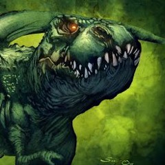 Carnage Xan Man X Midnight Tyranosaurus Brain Sludge mashup
