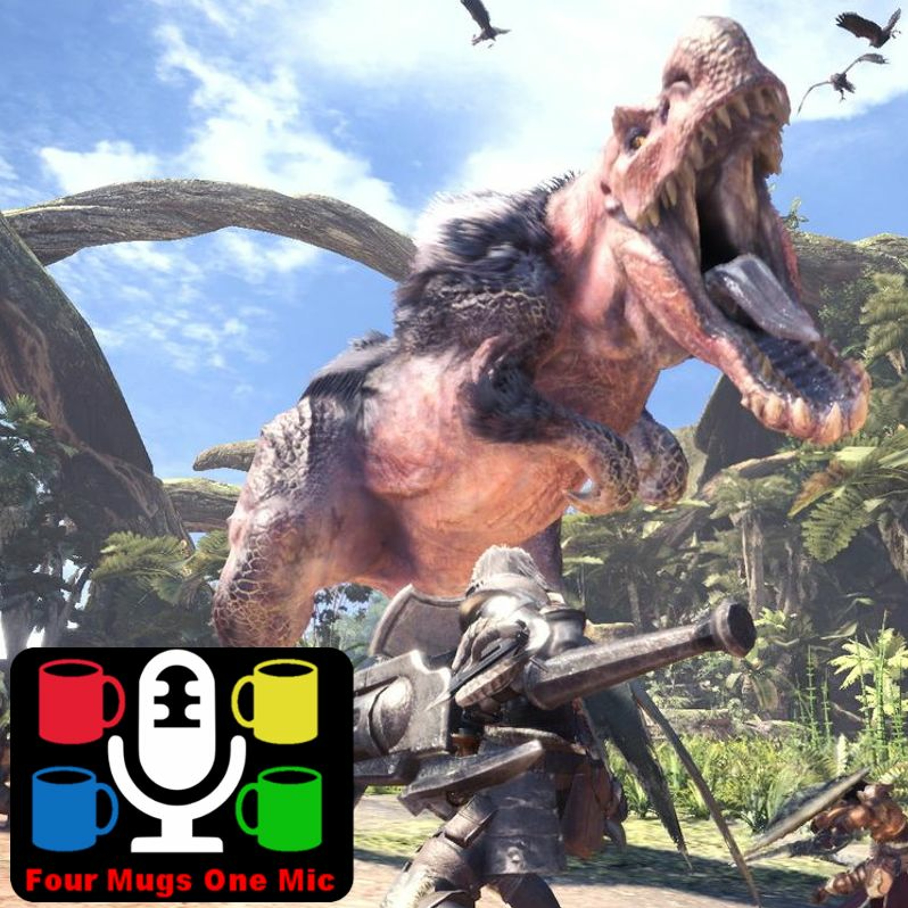 Xbox Game Pass & Monster Hunter World Review  - MULTIPLAYER BROKEN?!?! - Four Mugs One Mic Ep. 27 episode artwork