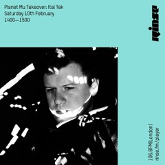 Planet Mu Takeover: Ital Tek - 10th February 2018