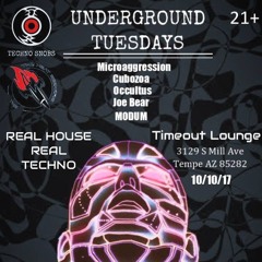 Underground Tuesdays 10-10-2017
