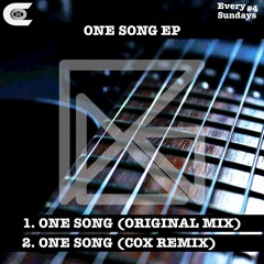 Every Sundays #4.2 : ONE SONG (Cox Remix)