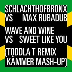Schlachthofbronx vs. Max RubaDub - Wave And Wine (Toddla T Remix)vs. Sweet Like You (Kämmer Mash-Up)