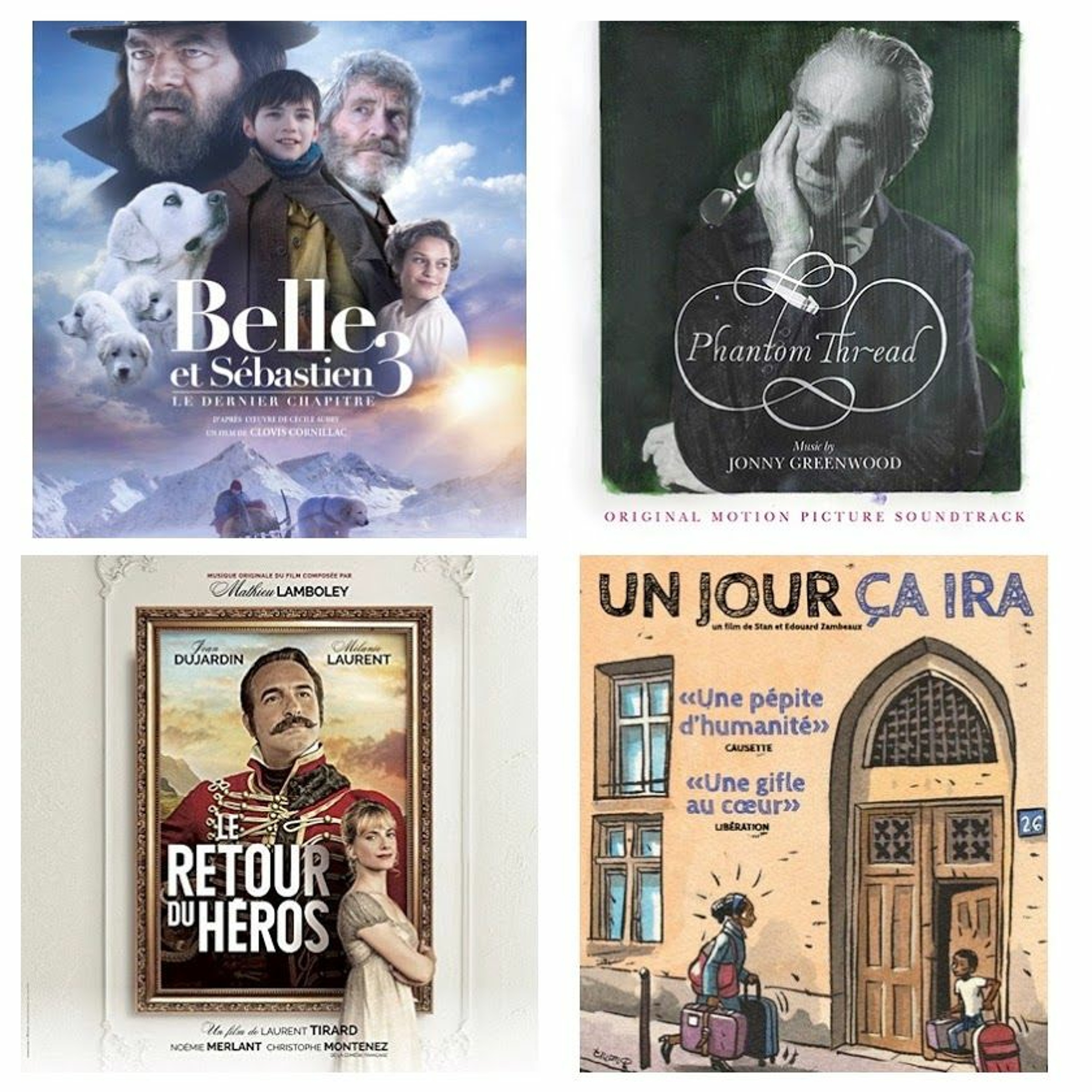 BO Hebdo 14/02 : La musique des films à l'affiche le 14 février 2018