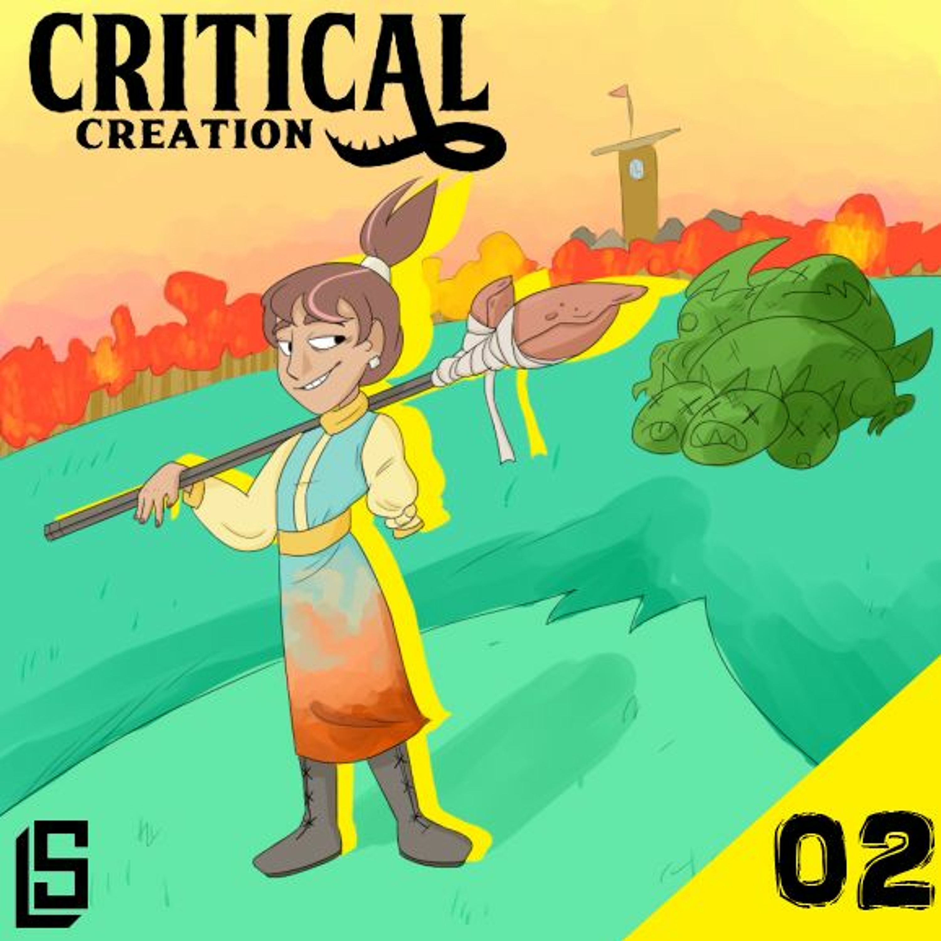 Critical Creation - 2 : Zeele the Human Monk episode artwork