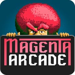 Magenta Arcade Space Theme