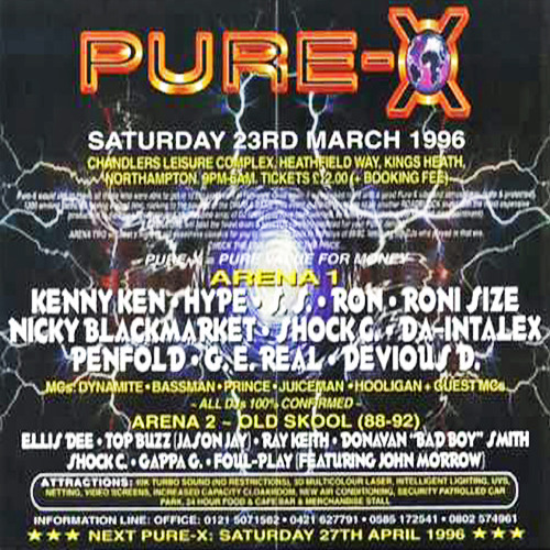 DJ Micky Finn Feat. MCs Hooligan & Bassman - Pure X (Trigga's Birthday Bash)