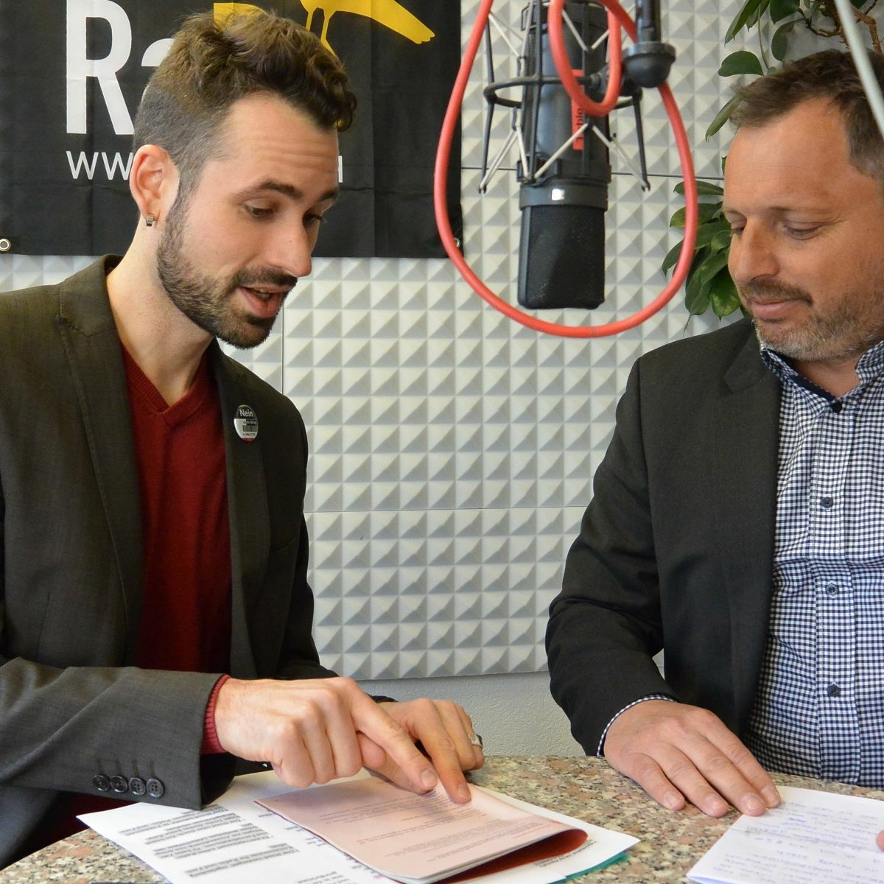 Ja oder Nein zu No-Billag? RaBe-Info-Wahl-TALK mit David Stampfli und Stefan Hofer episode artwork