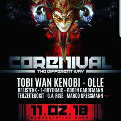 Corenival 145 bpm 10.02.18 @ Klangstation Bonn // Free DL